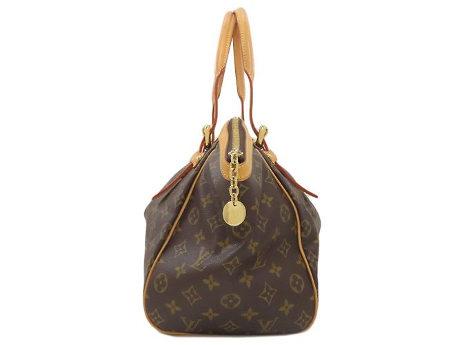 Borsa Tote Tivoli GM M40144 di Louis Vuitton Marrone Monogramma - vista 3