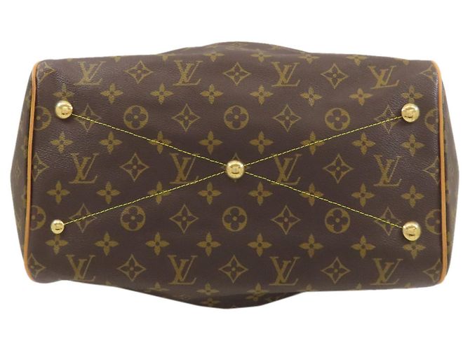Borsa Tote Tivoli GM M40144 di Louis Vuitton Marrone Monogramma - vista 4