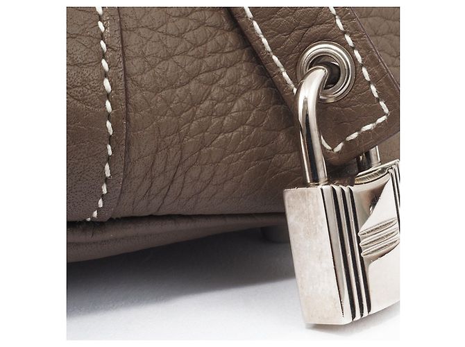 Borsa Tote Hermès Picotin Lock PM 18 in Grigio Etoupe Taupe - vista 8