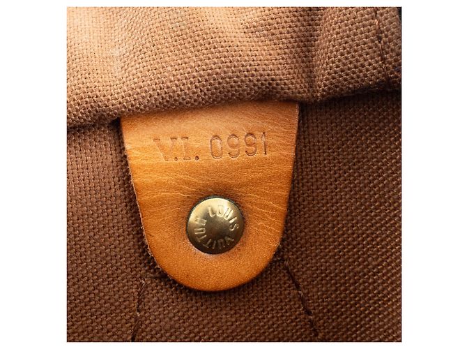 Louis Vuitton Speedy 30 Tote Bag Braun Monogramm - Ansicht 12