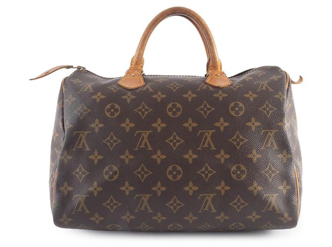 Louis Vuitton Speedy 30 Tote Bag Braun Monogramm - Ansicht 2