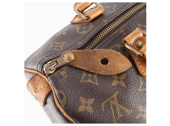 Louis Vuitton Speedy 30 Tote Bag Braun Monogramm - Ansicht 20
