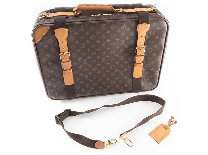 Borsa da viaggio Satellite 53 Louis Vuitton Marrone Monogramma - vista 15