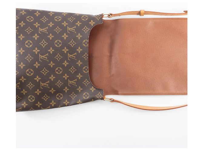 Borsa a Spalla Musette Louis Vuitton Marrone Monogramma - vista 15