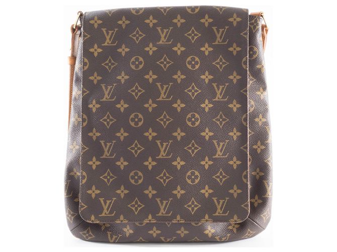 Borsa a Spalla Musette Louis Vuitton Marrone Monogramma - vista 18