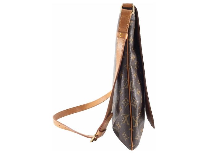 Borsa a Spalla Musette Louis Vuitton Marrone Monogramma - vista 3