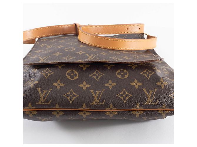 Borsa a Spalla Musette Louis Vuitton Marrone Monogramma - vista 6