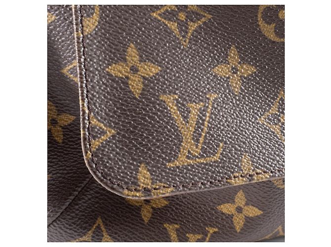 Borsa a Spalla Musette Louis Vuitton Marrone Monogramma - vista 8