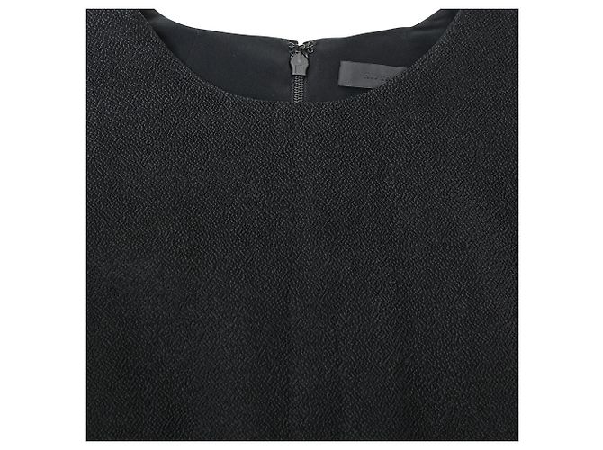 Vestido mini A-line plisado negro en poliéster Alexander Wang - vista 5