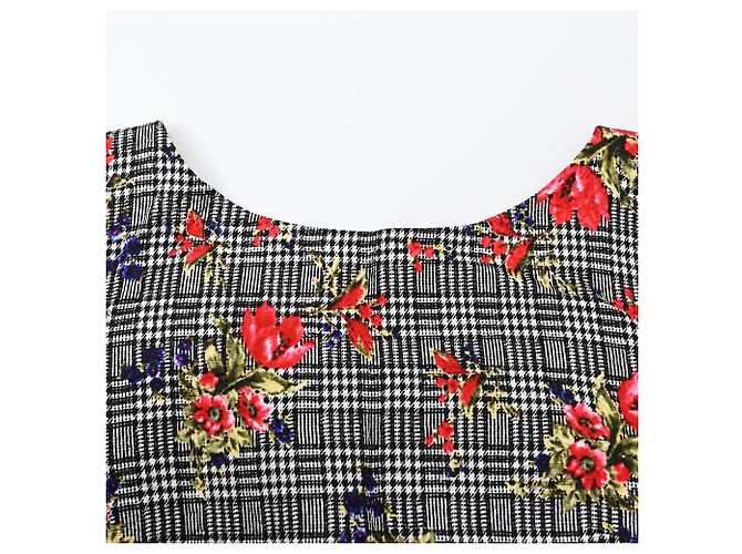 Blusa Stampata Oscar De La Renta in Cotone Multicolore - vista 5