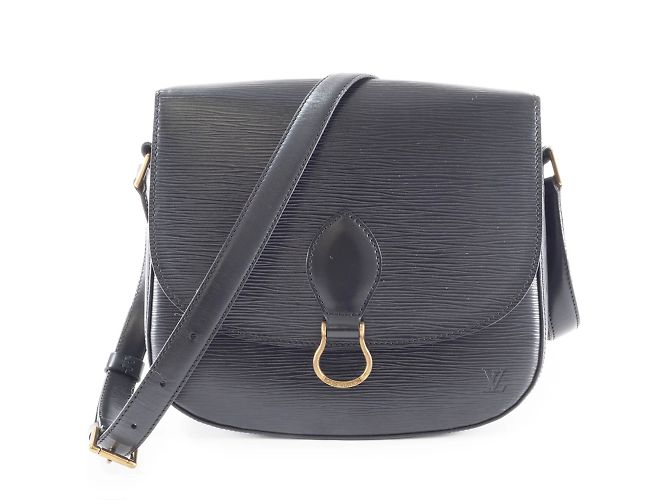 Borsa a Spalla Saint-Cloud in Pelle Epi Louis Vuitton Nero - vista 2