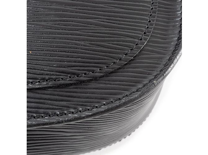 Borsa a Spalla Saint-Cloud in Pelle Epi Louis Vuitton Nero - vista 5