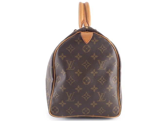 Louis Vuitton Speedy 35 Tote Bag Braun Monogramm - Ansicht 5