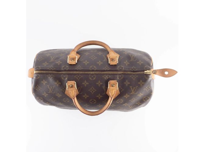 Louis Vuitton Speedy 35 Tote Bag Braun Monogramm - Ansicht 6