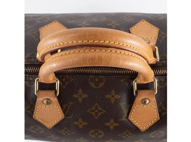 Louis Vuitton Speedy 35 Tote Bag Braun Monogramm - Ansicht 9