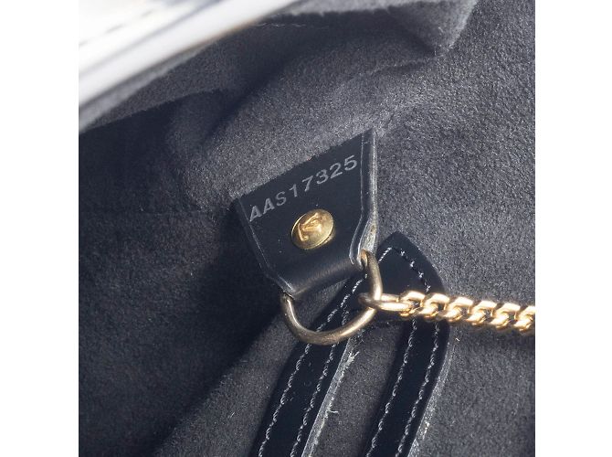 Borsa a Spalla Bucket PM Louis Vuitton in Noir Nero - vista 13