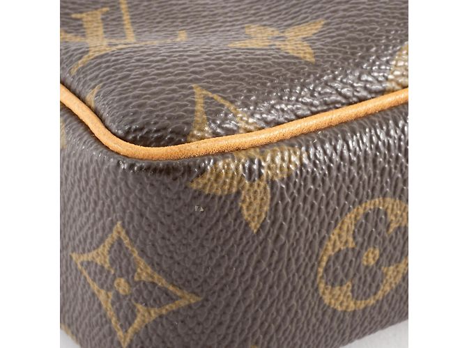 Mini Bolsa de Lona Monogram M58030 Louis Vuitton Castaño Monograma - vista 16