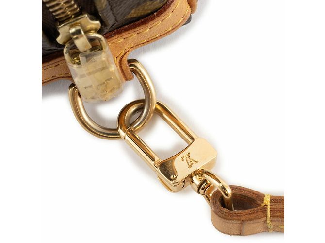 Mini Bolsa de Lona Monogram M58030 Louis Vuitton Castaño Monograma - vista 17