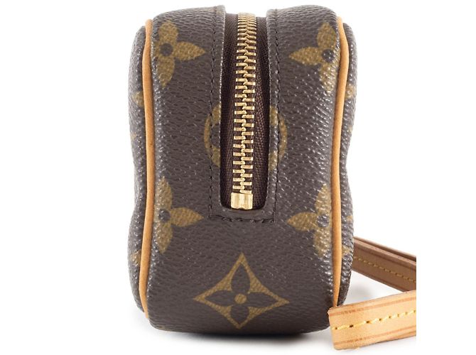 Mini Bolsa de Lona Monogram M58030 Louis Vuitton Castaño Monograma - vista 3