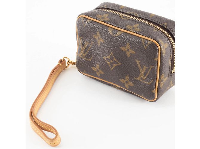 Mini Bolsa de Lona Monogram M58030 Louis Vuitton Castaño Monograma - vista 7
