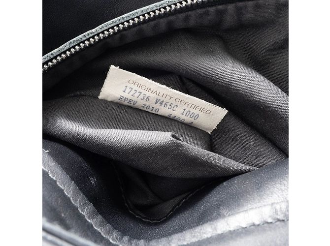 Borsa a Spalla Intrecciato Bottega Veneta Nero - vista 14