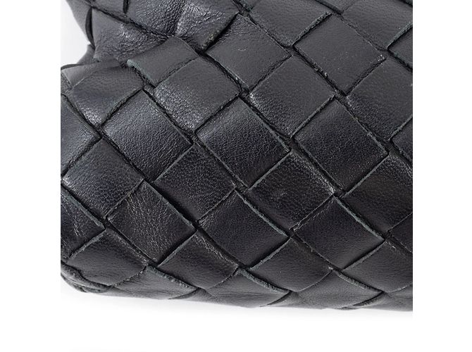 Borsa a Spalla Intrecciato Bottega Veneta Nero - vista 18