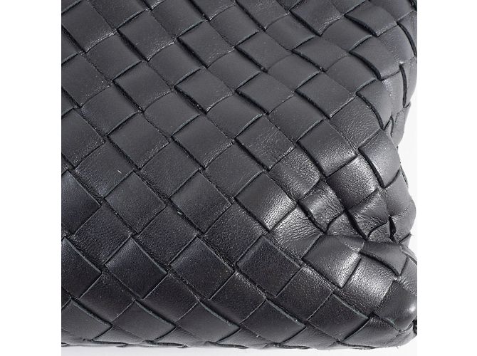Borsa a Spalla Intrecciato Bottega Veneta Nero - vista 19
