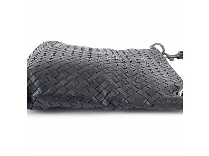 Borsa a Spalla Intrecciato Bottega Veneta Nero - vista 3