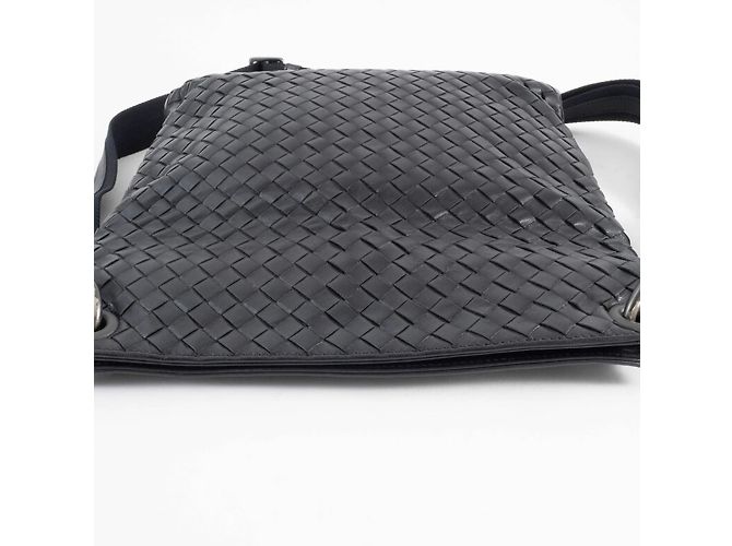Borsa a Spalla Intrecciato Bottega Veneta Nero - vista 5
