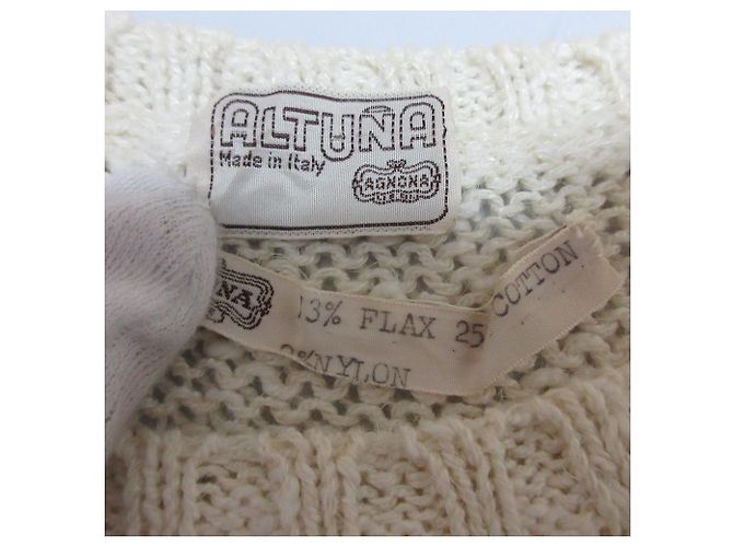Autre Marque Agnona ALTUNA Punto Blanco Púrpura - vista 3