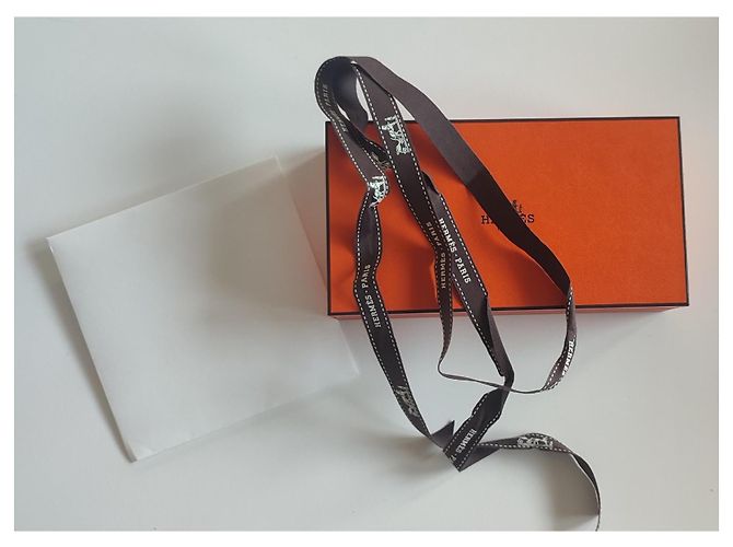 Hermès Creolen Ohrringe Silberfarben - Ansicht 3
