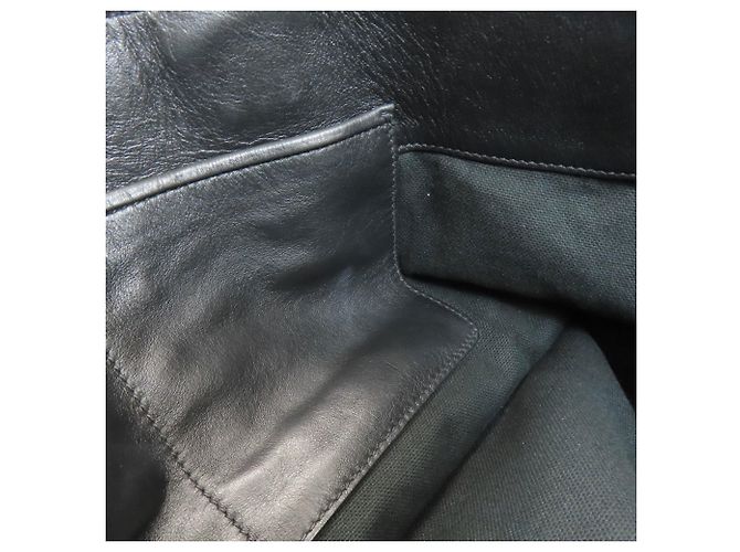 Borsa tote in pelle nera Miu Miu - vista 13