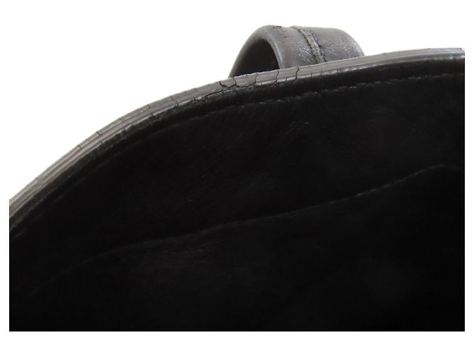 Borsa tote in pelle nera Miu Miu - vista 16