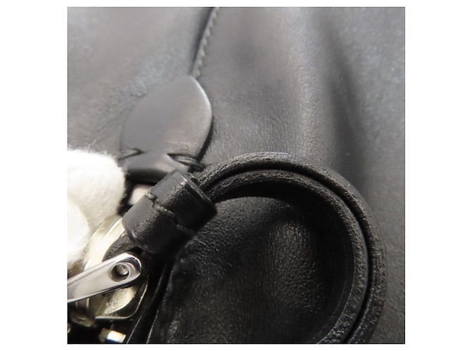 Borsa tote in pelle nera Miu Miu - vista 17