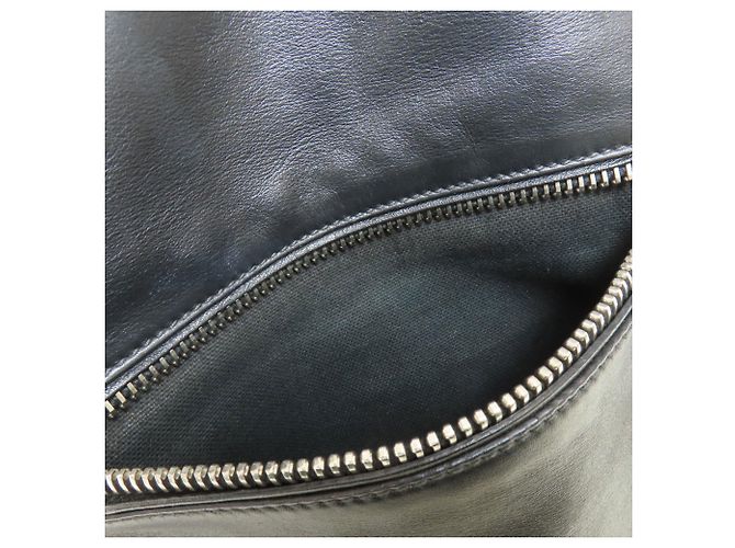 Borsa tote in pelle nera Miu Miu - vista 18