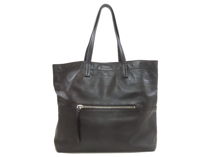Borsa tote in pelle nera Miu Miu - vista 2