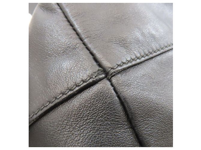 Borsa tote in pelle nera Miu Miu - vista 20