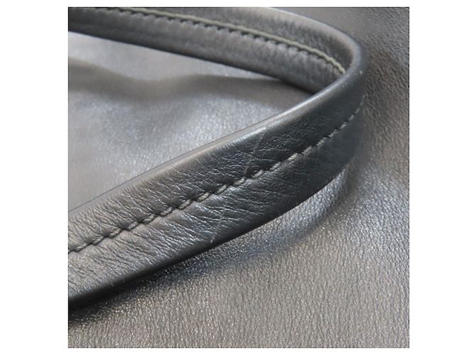Borsa tote in pelle nera Miu Miu - vista 21