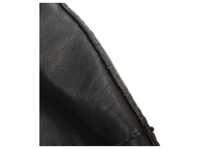 Borsa tote in pelle nera Miu Miu - vista 24