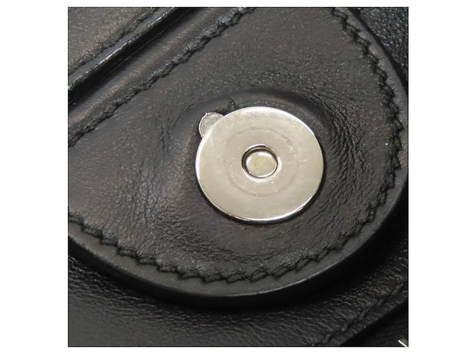 Borsa tote in pelle nera Miu Miu - vista 9