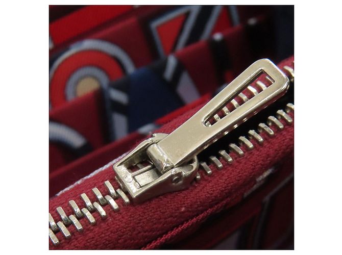 Hermès Azap Lang Wallet Rot - Ansicht 13