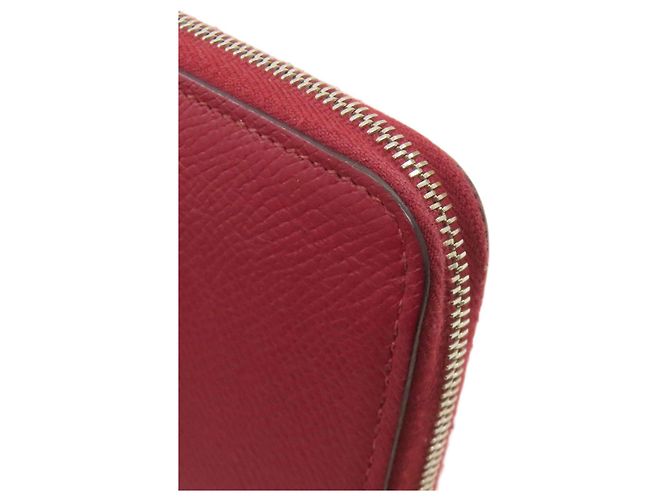 Hermès Azap Lang Wallet Rot - Ansicht 16