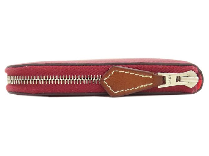 Hermès Azap Lang Wallet Rot - Ansicht 3