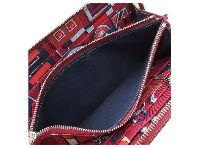 Hermès Azap Lang Wallet Rot - Ansicht 5