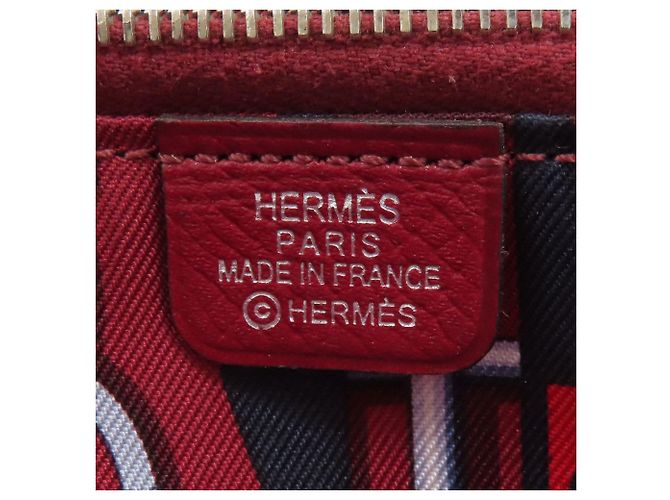 Hermès Azap Lang Wallet Rot - Ansicht 6