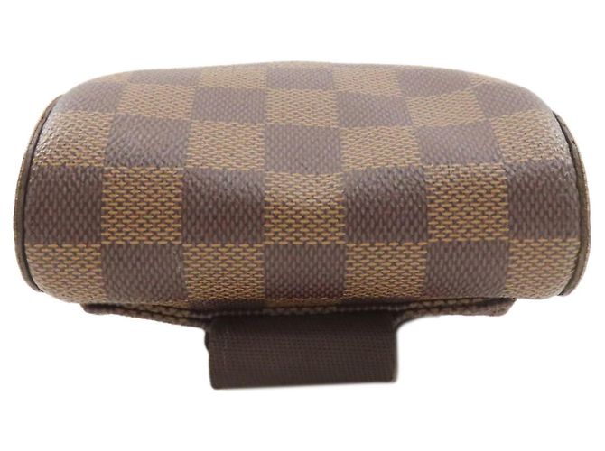 Borsa a tracolla Geronimos Louis Vuitton Damier ebene - vista 4