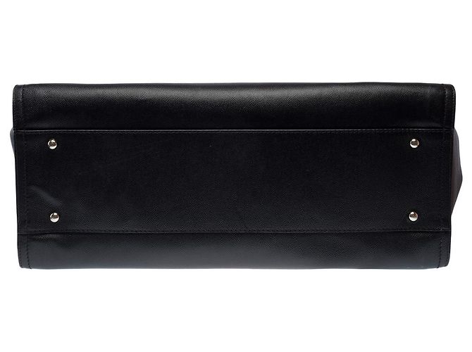 Borsa CHANEL Deauville in Pelle Nera - 103159 Nero - vista 11