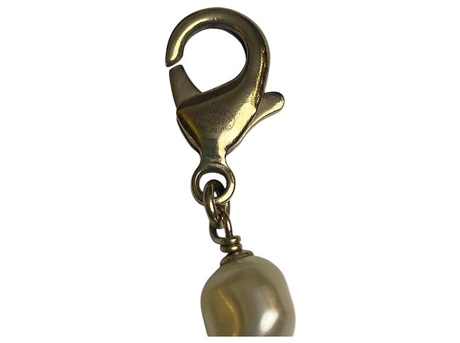 Collana classica lunga in perle d'acqua dolce nere e bianche 12P di Chanel con perline GHW Nero Bianco Gold hardware - vista 11