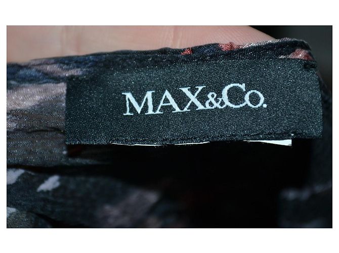 Max & Co Kleid mit Muster Größe 44 Mehrfarben - Ansicht 4