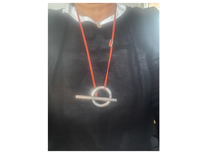 Collar Skipper Hermès Plata - vista 9